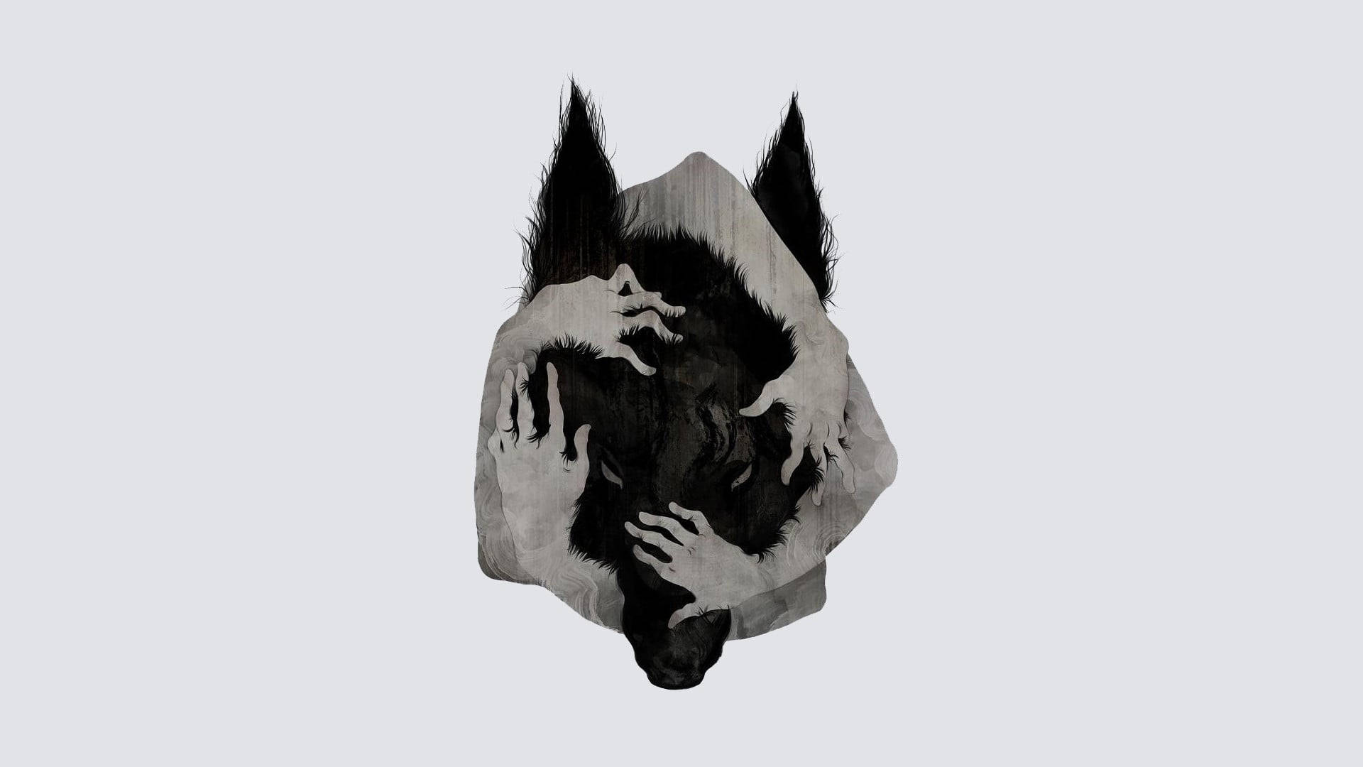 Top Cool Black Wolf Wallpaper Full HD 4k To Use