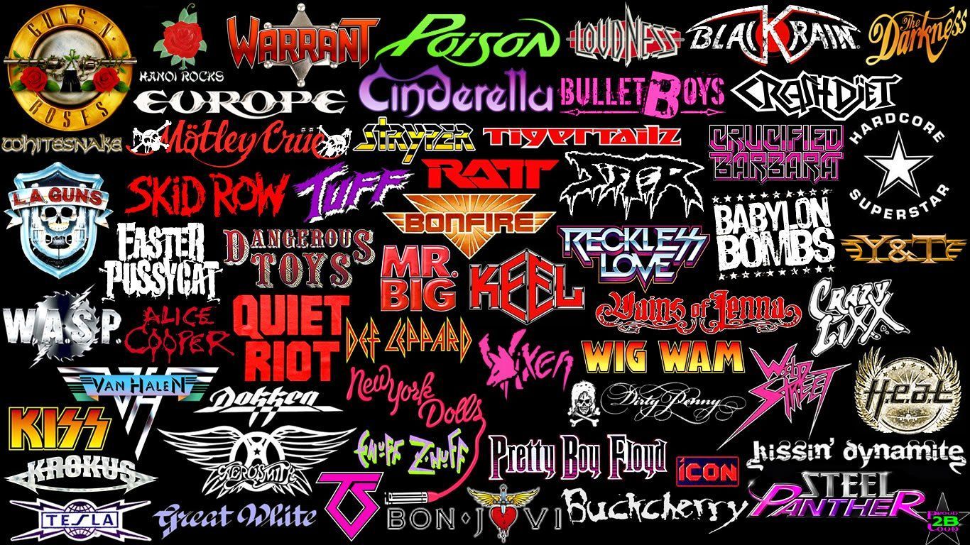 80s Bands Wallpaper Top Background