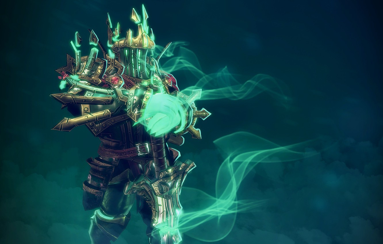 Wallpaper Game Skeleton Warrior Hero Games Dota