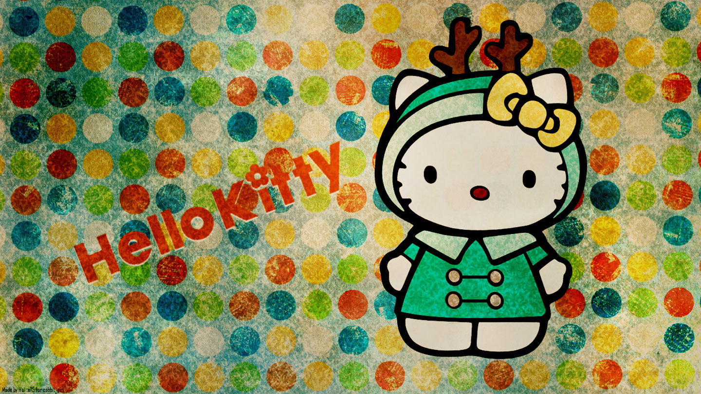 Wallpaper Hello Kitty Christmas