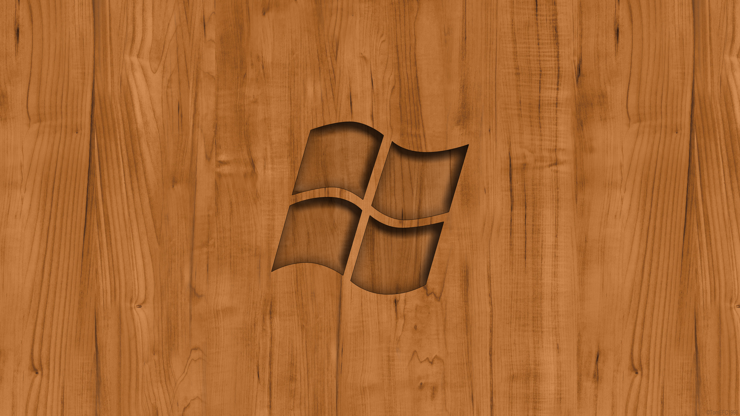 Windows Wood Wallpaper By Tomefc98