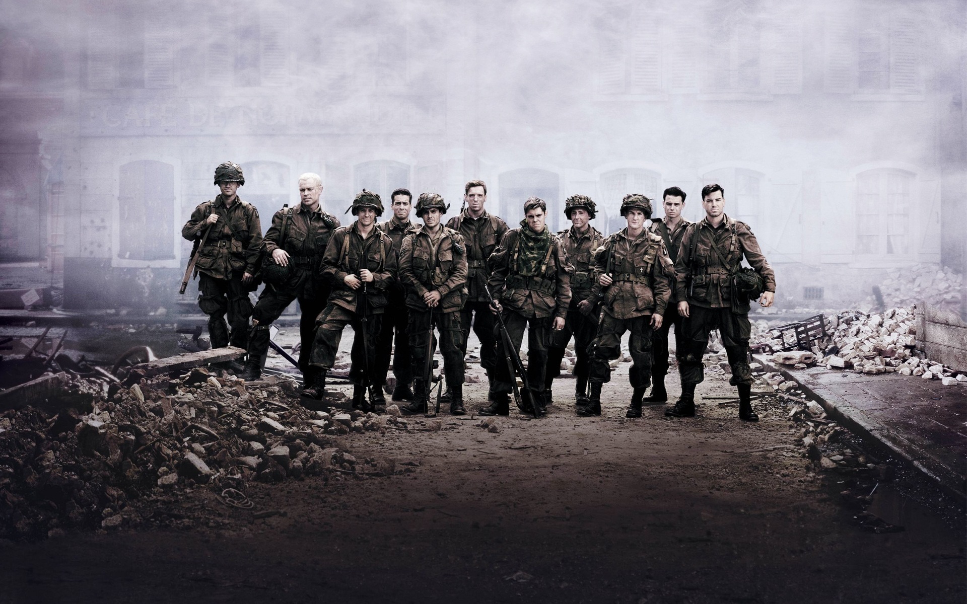 Band Of Brothers Movie Cast Desktop Wallpaper