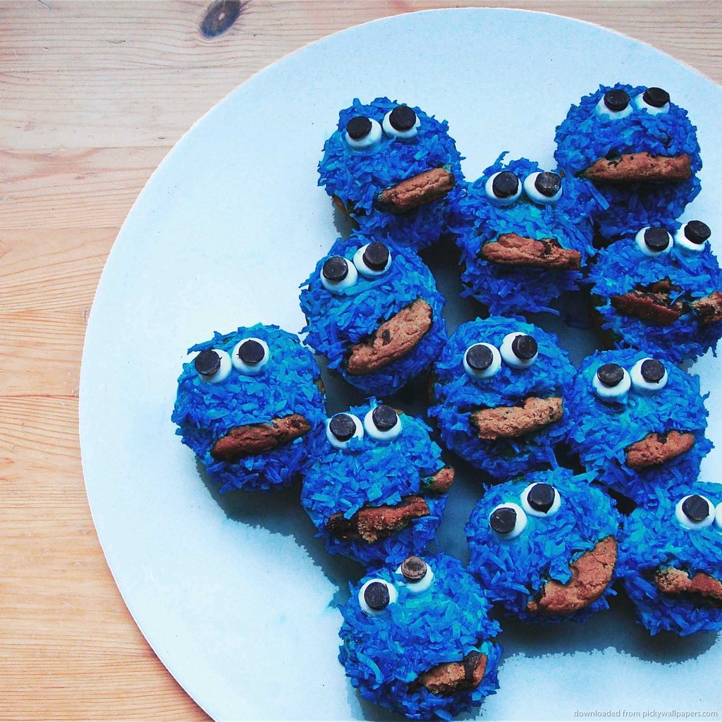 Cookie Monster Muffins For iPad