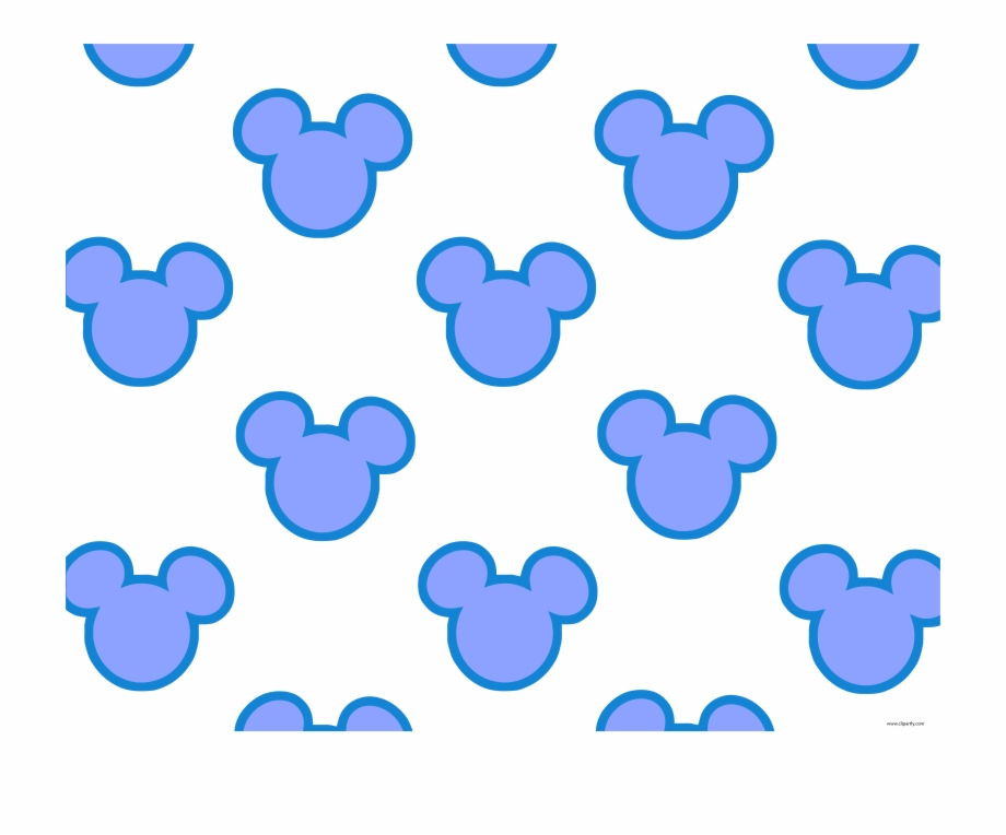 Baby Mickey Mouse Head Silhouette Wallpaper Clipart