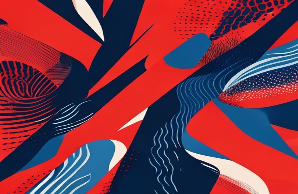 Red And Blue Wallpaper
