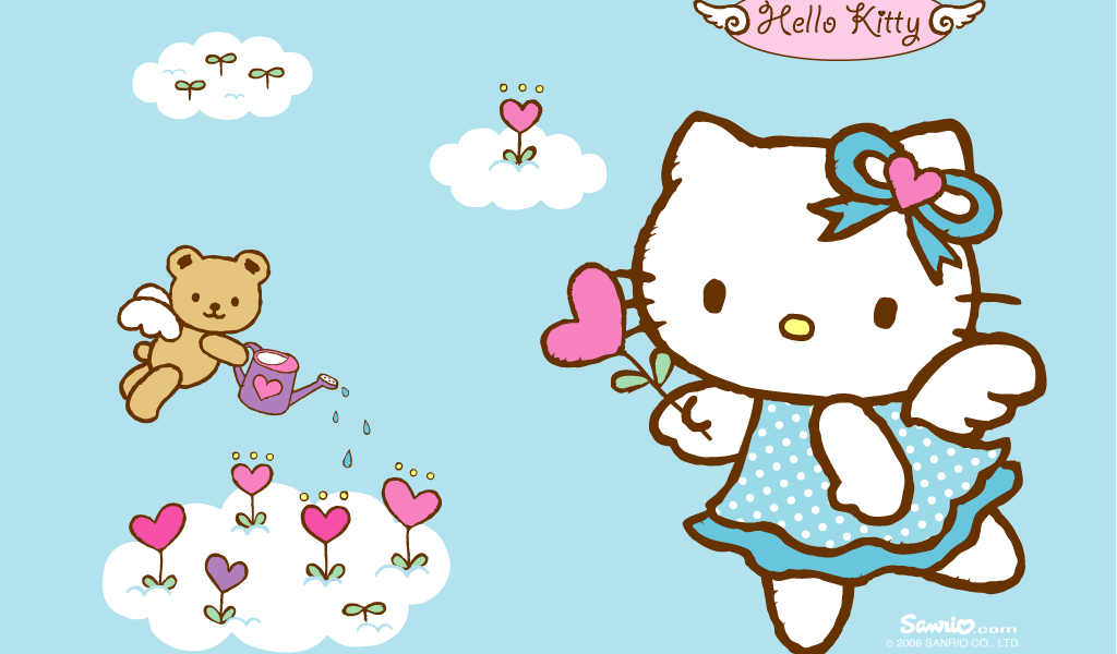 New Hello Kitty Wallpaper For Books And Eeepcs