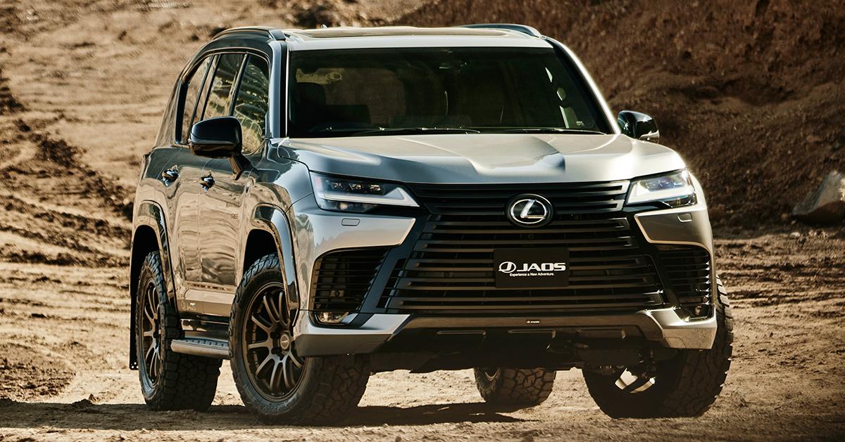 Lexus Brings A Custom Tuned Lx Offroad Model To The Tokyo Auto