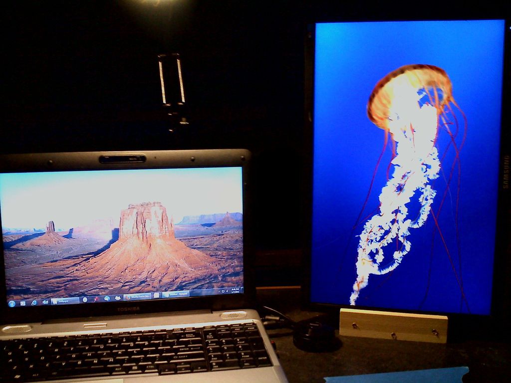 Two Different Wallpaper Dual Monitors Windows