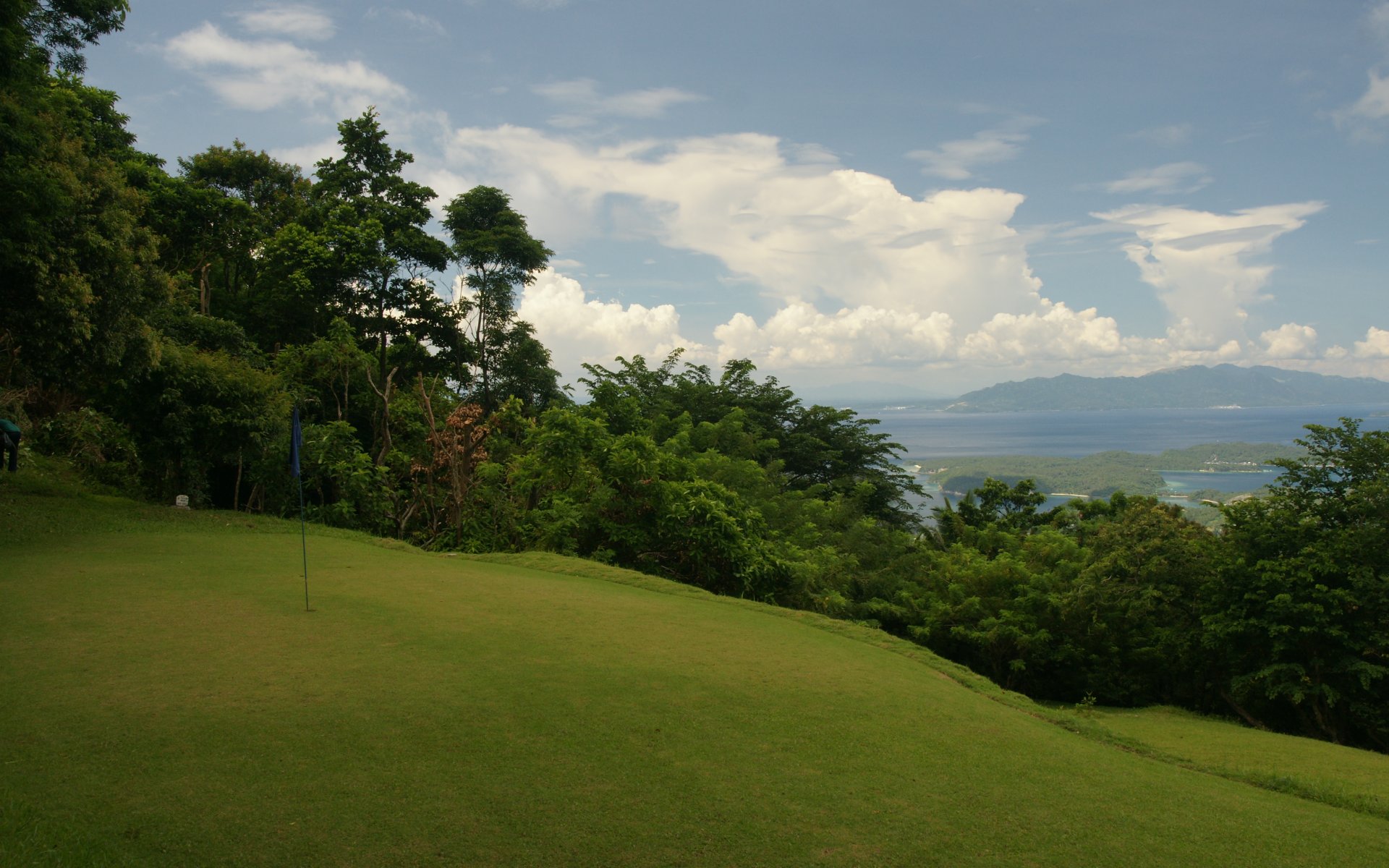 Golf Course Wallpaper Tropical Scenery Club Ponderosa Puerto