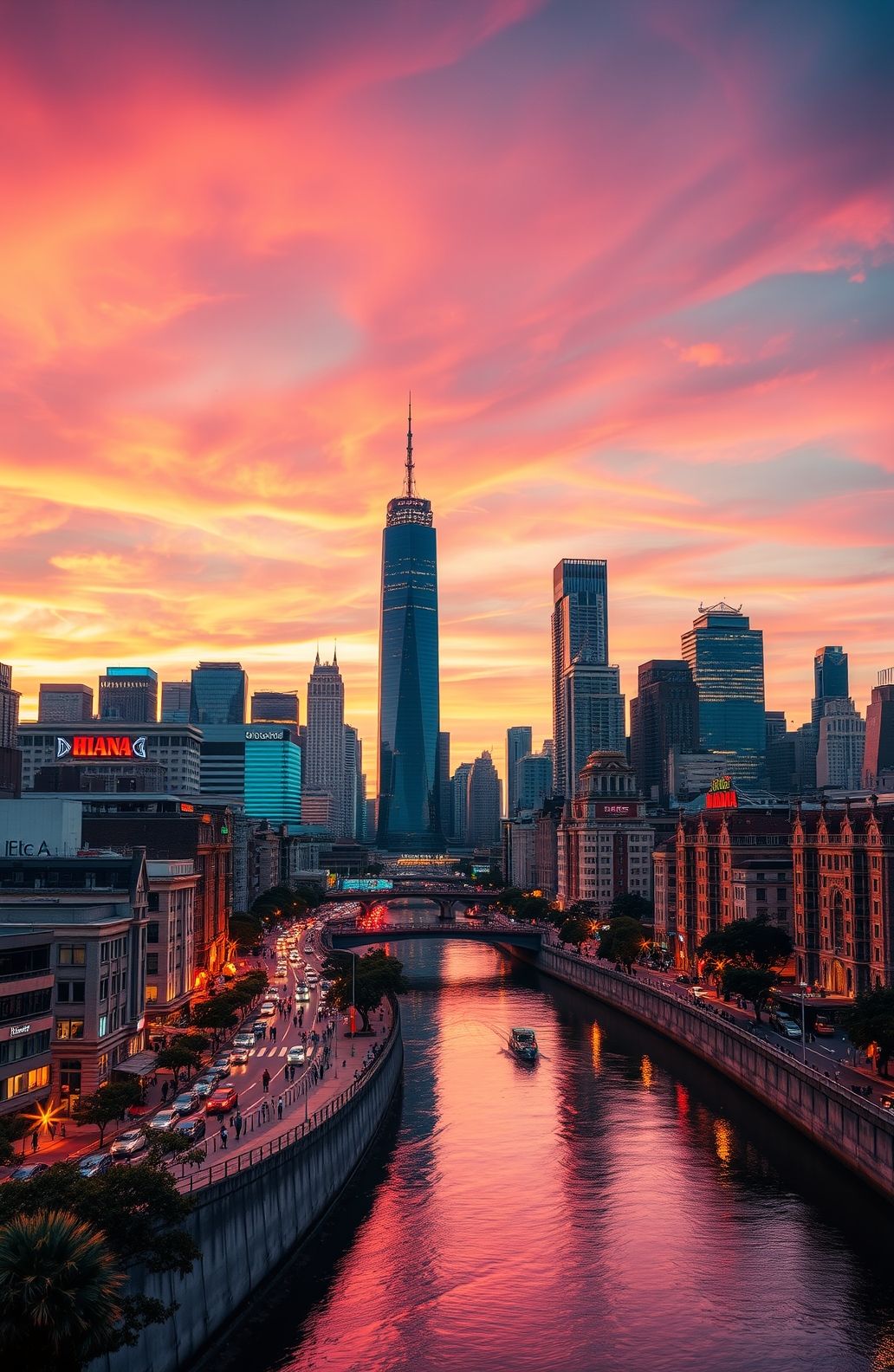 HD City Wallpaper 1080p