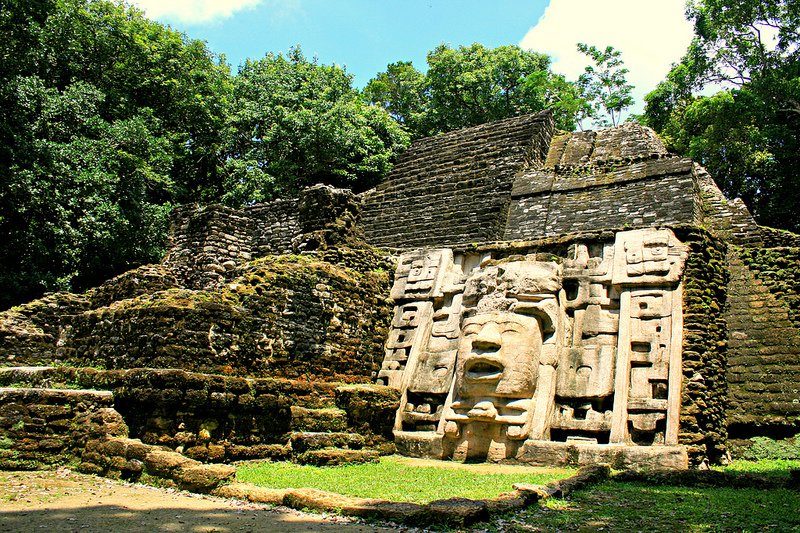 Mayan Ruins Wallpaper 7119361 lamanai mayan ruins