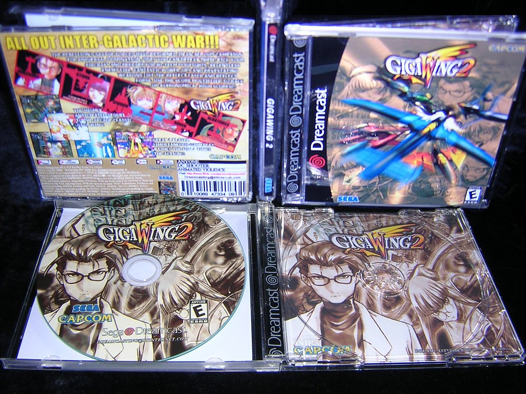 Giga Wing Ntsc Us Style Dreamcast St