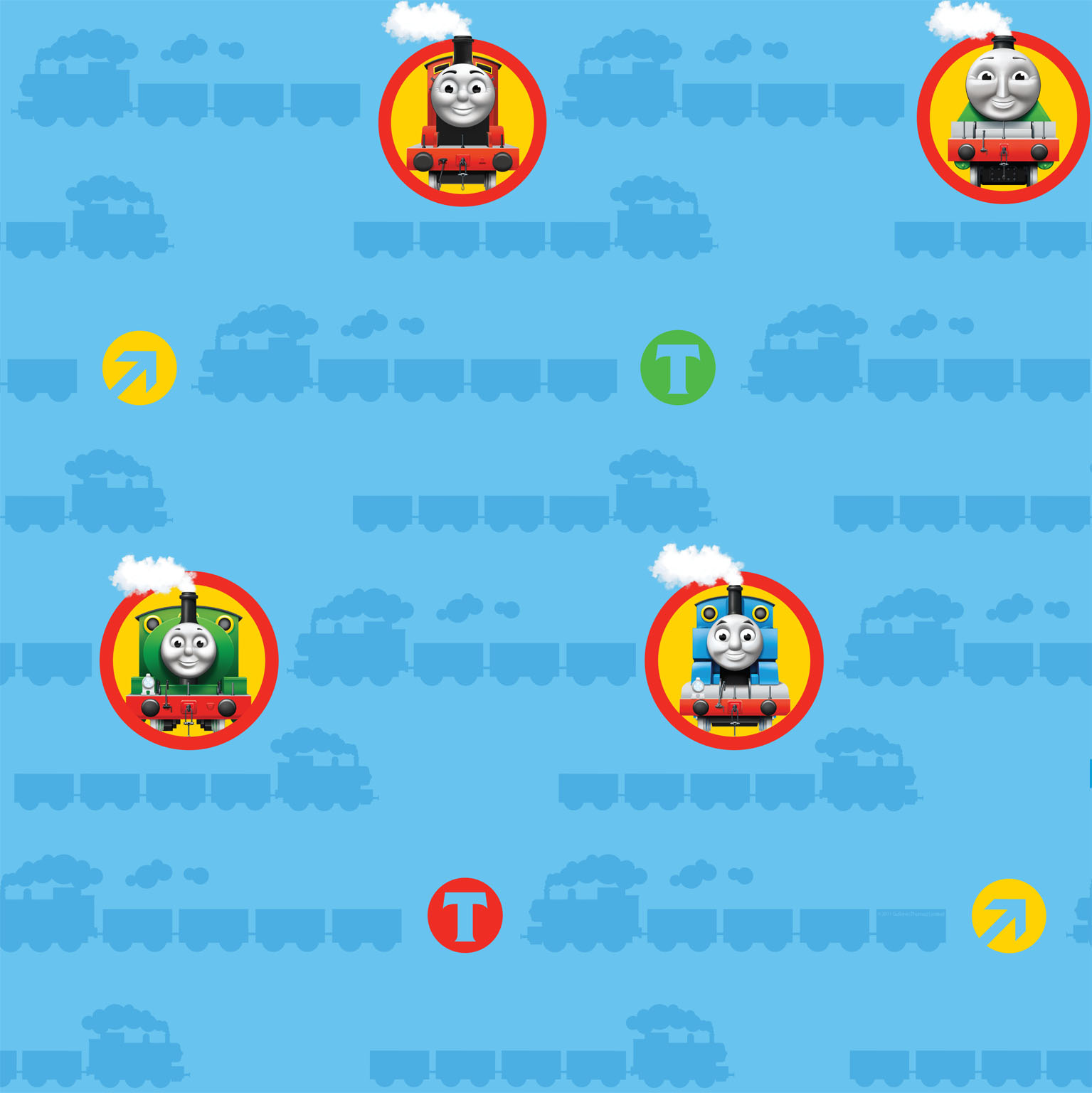 Thomas And Friends Wallpaper Border Thomas friends wallpaper by 1535x1536