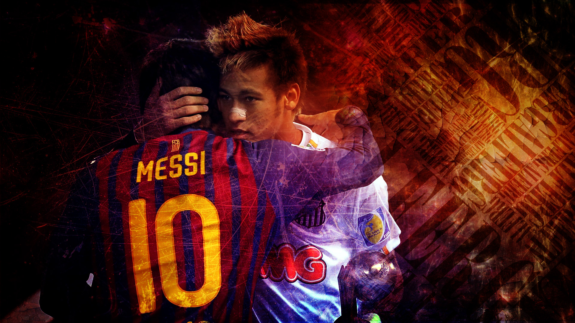 Neymar Messi HD Wallpaper
