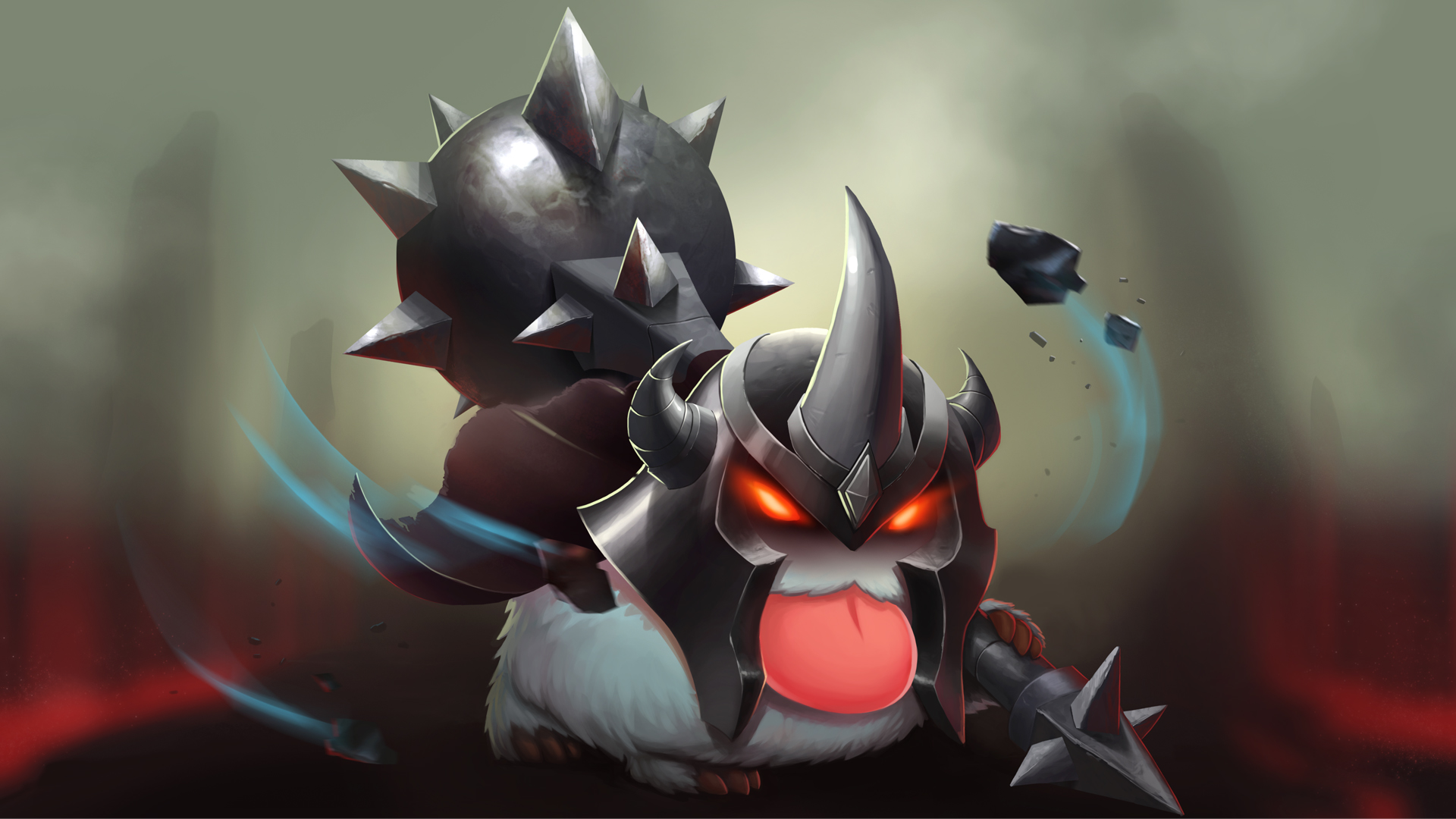 Mordekaiser Poro Wallpaper