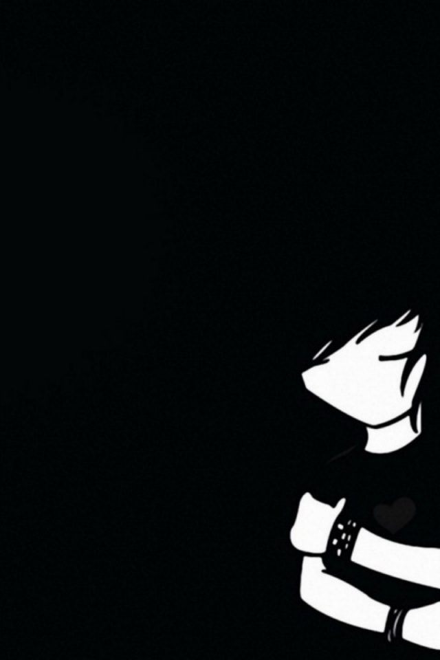 download emo cartoon wallpaper iphone wallpapers and backgrounds Car 640x960