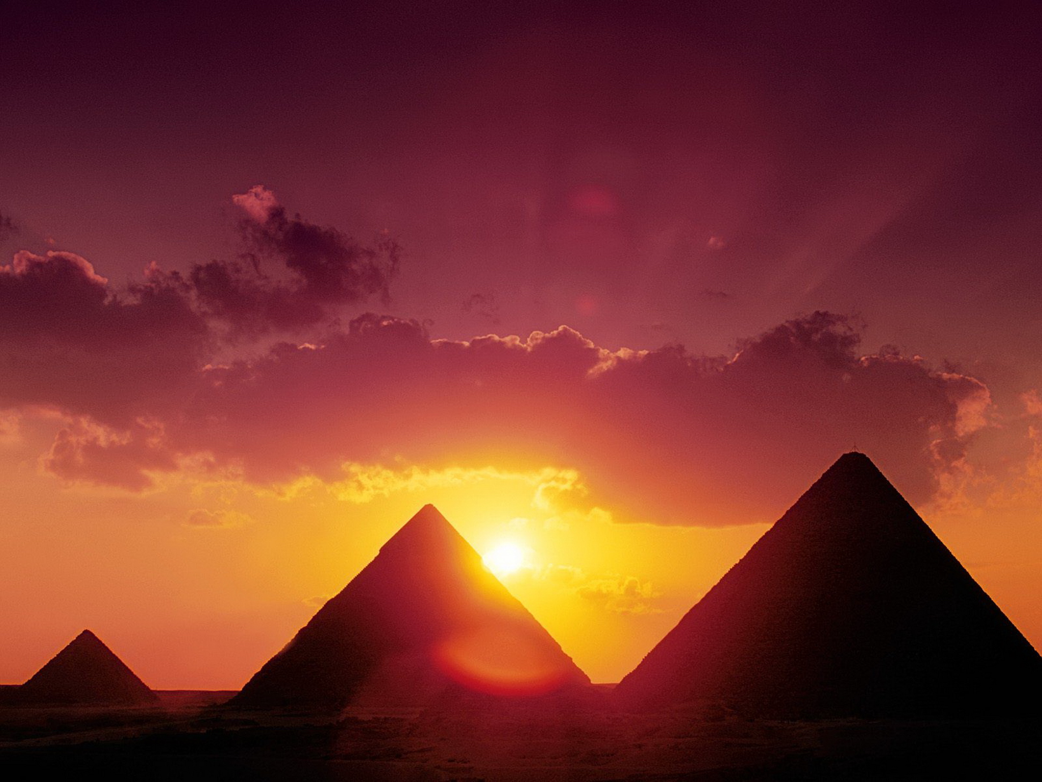 Giza Pyramids Cairo Egypt iPad Wallpaper New