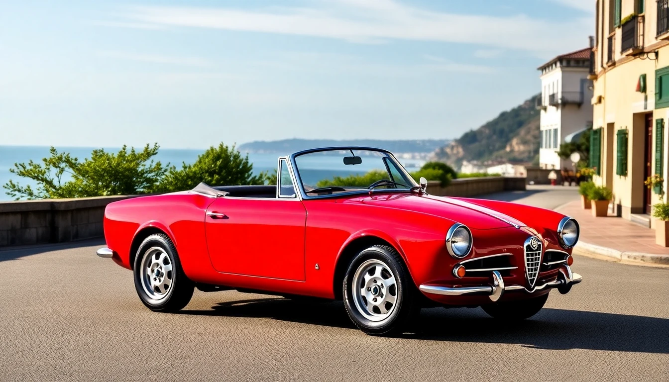 Alfa Romeo Giulietta Spider Wallpaper