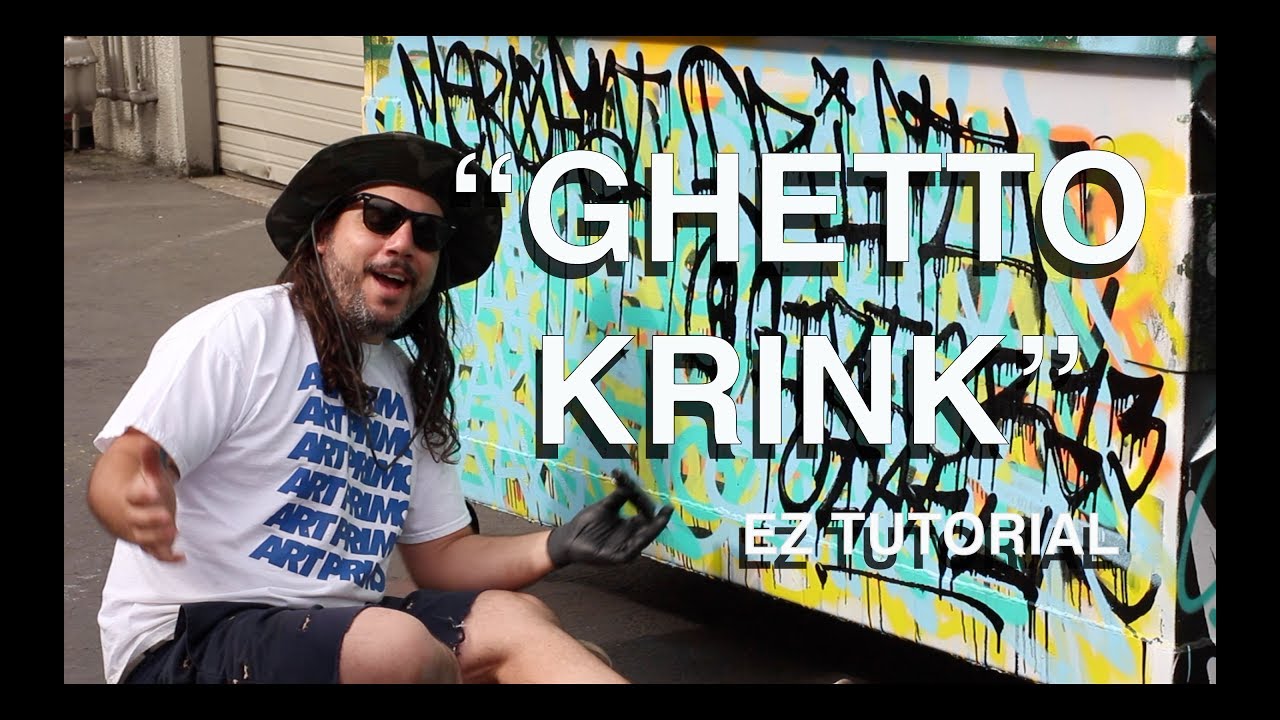 Artprimo Presents Ghetto Krink Homemade Mop Paint Tutorial