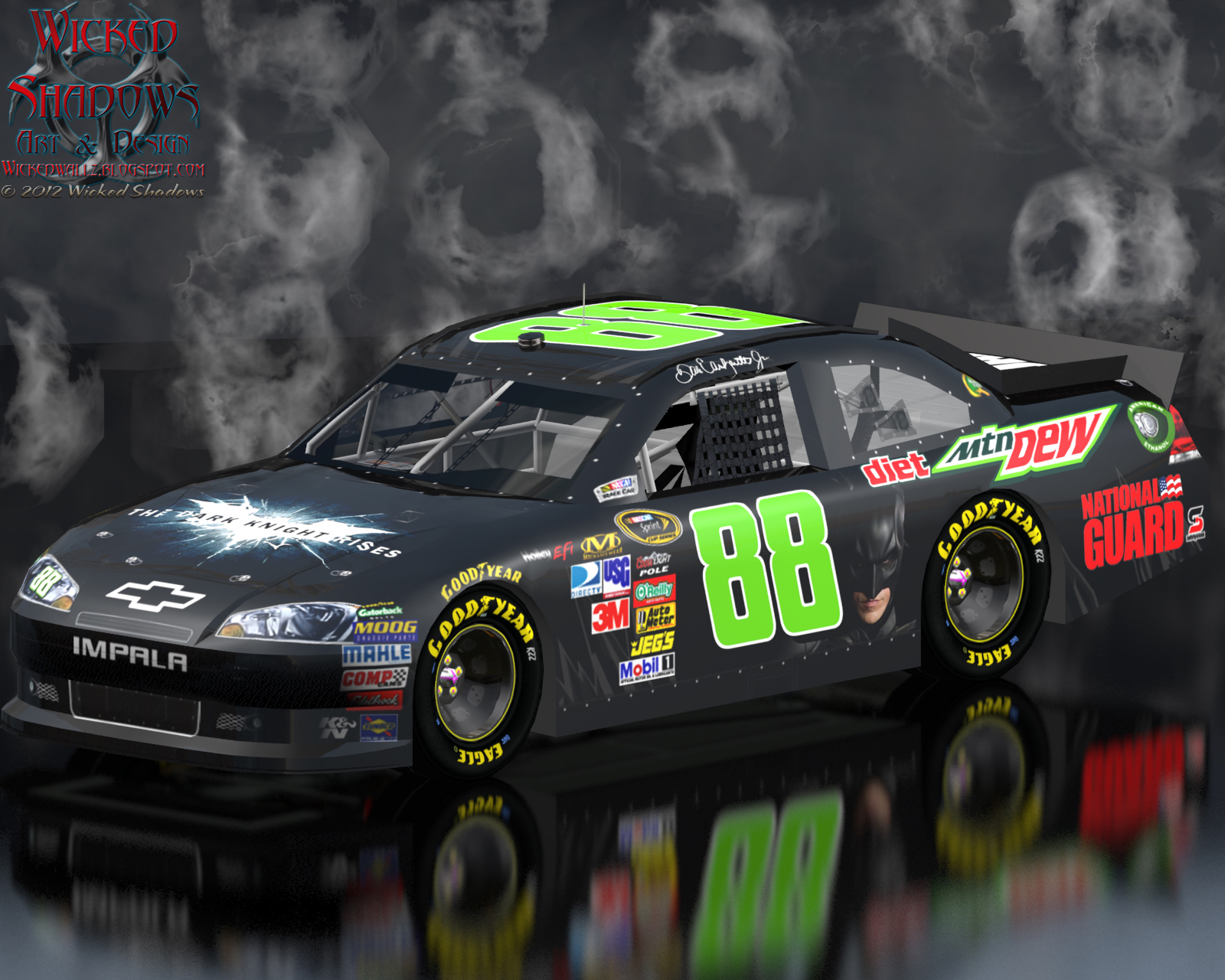 Wallpaper By Wicked Shadows Nascar
