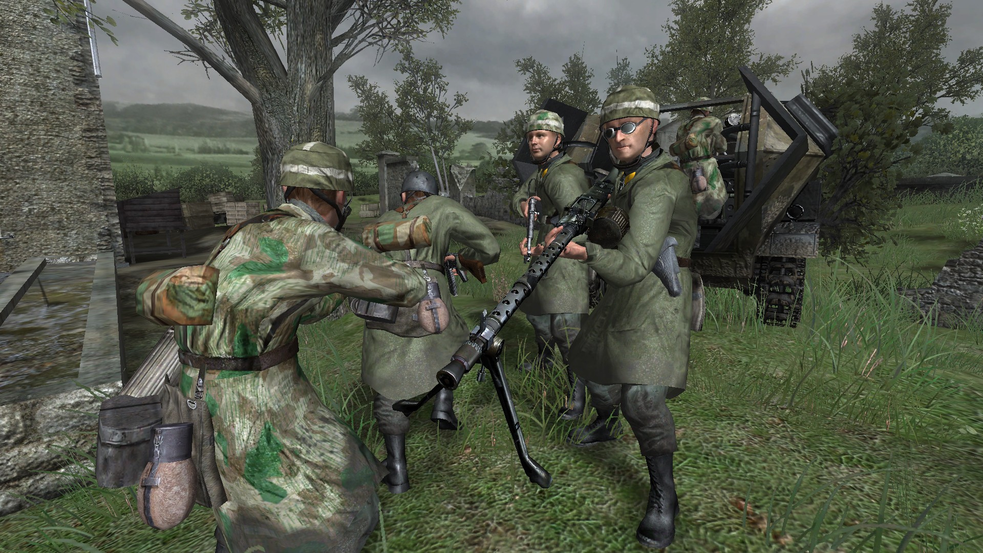Cod2 Uniforms Fallschirmjagers Image Back2fronts Mod For Call