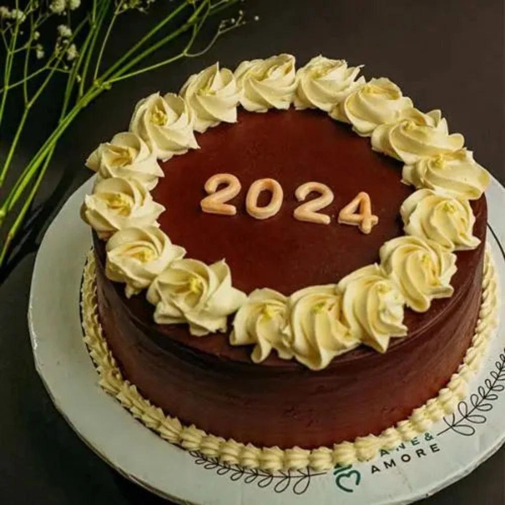 New Year Cake 3lb By Pane And Amore Tcs Sentimentsexpress
