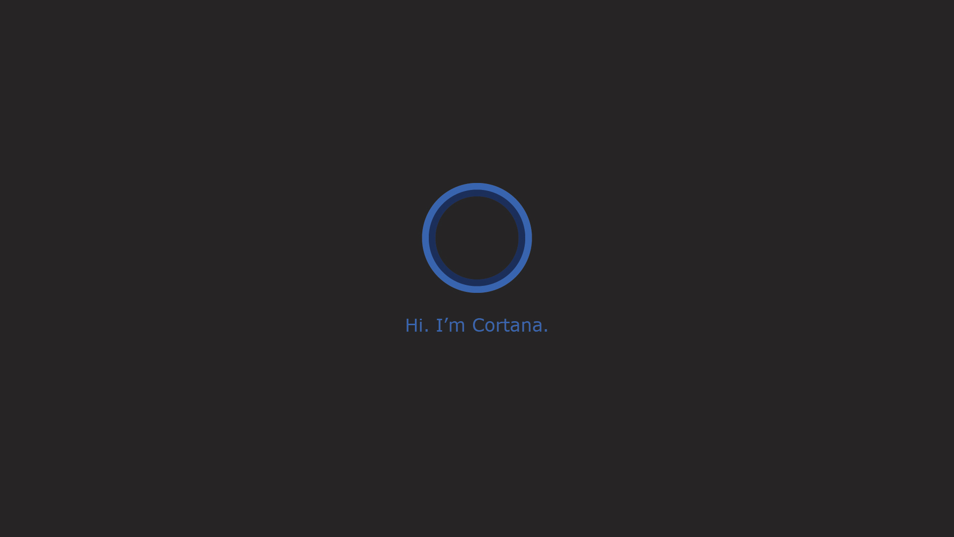 Windows Cortana Wallpaper