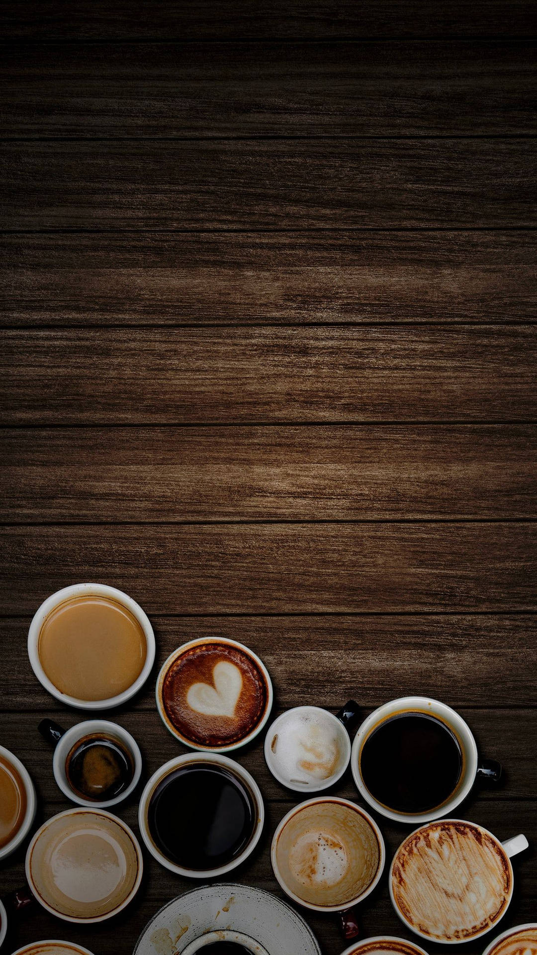 Dark Brown Aesthetic Picture Wallpaper