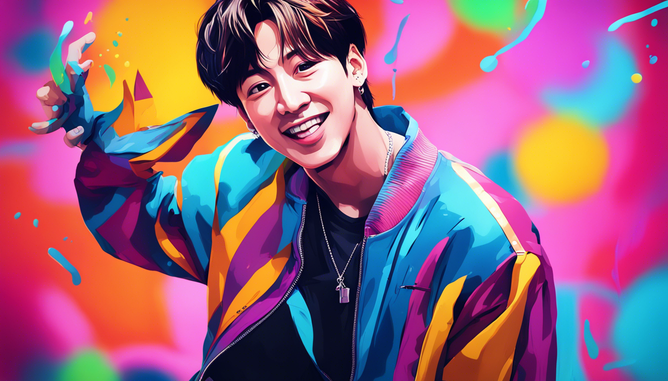 Jungkook Cartoon Wallpaper