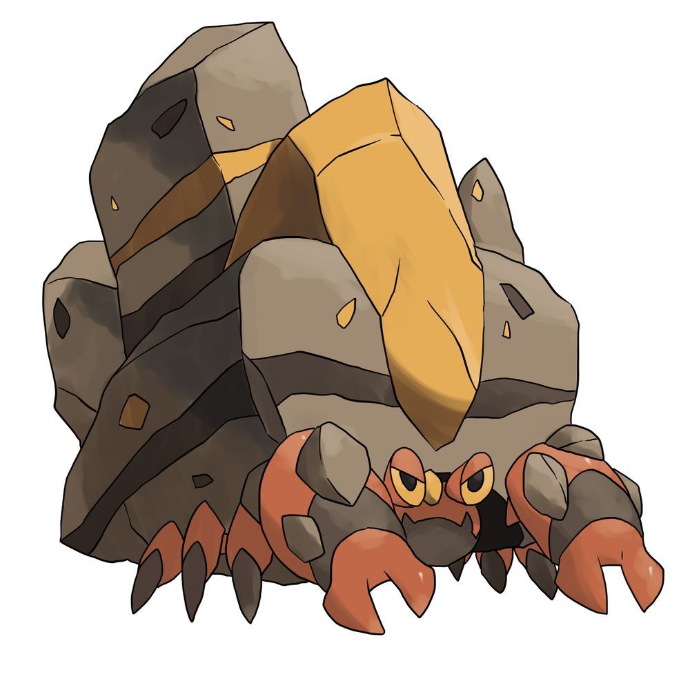 Mega Crustle By Pokemon Breeds
