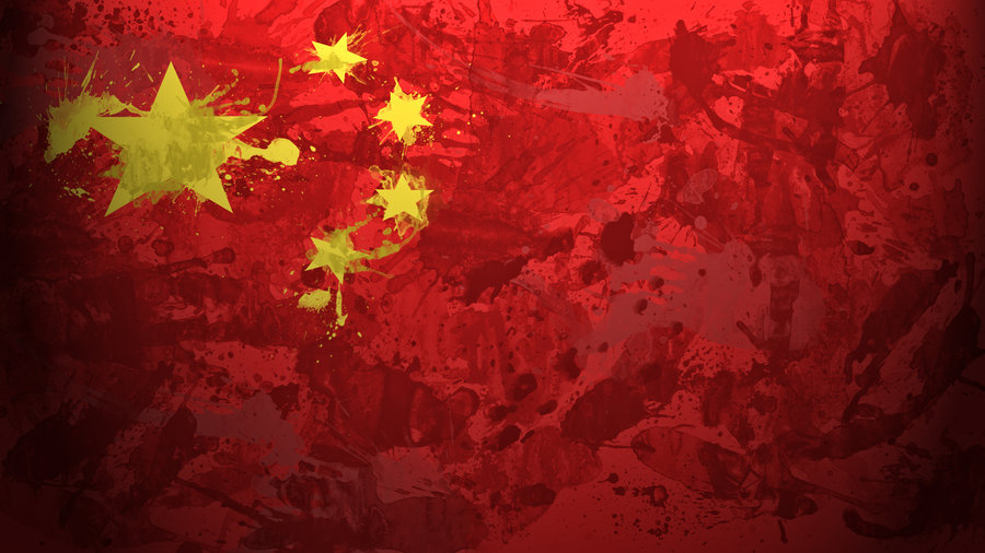 Chinese Flag Wallpaper by GaryckArntzen on