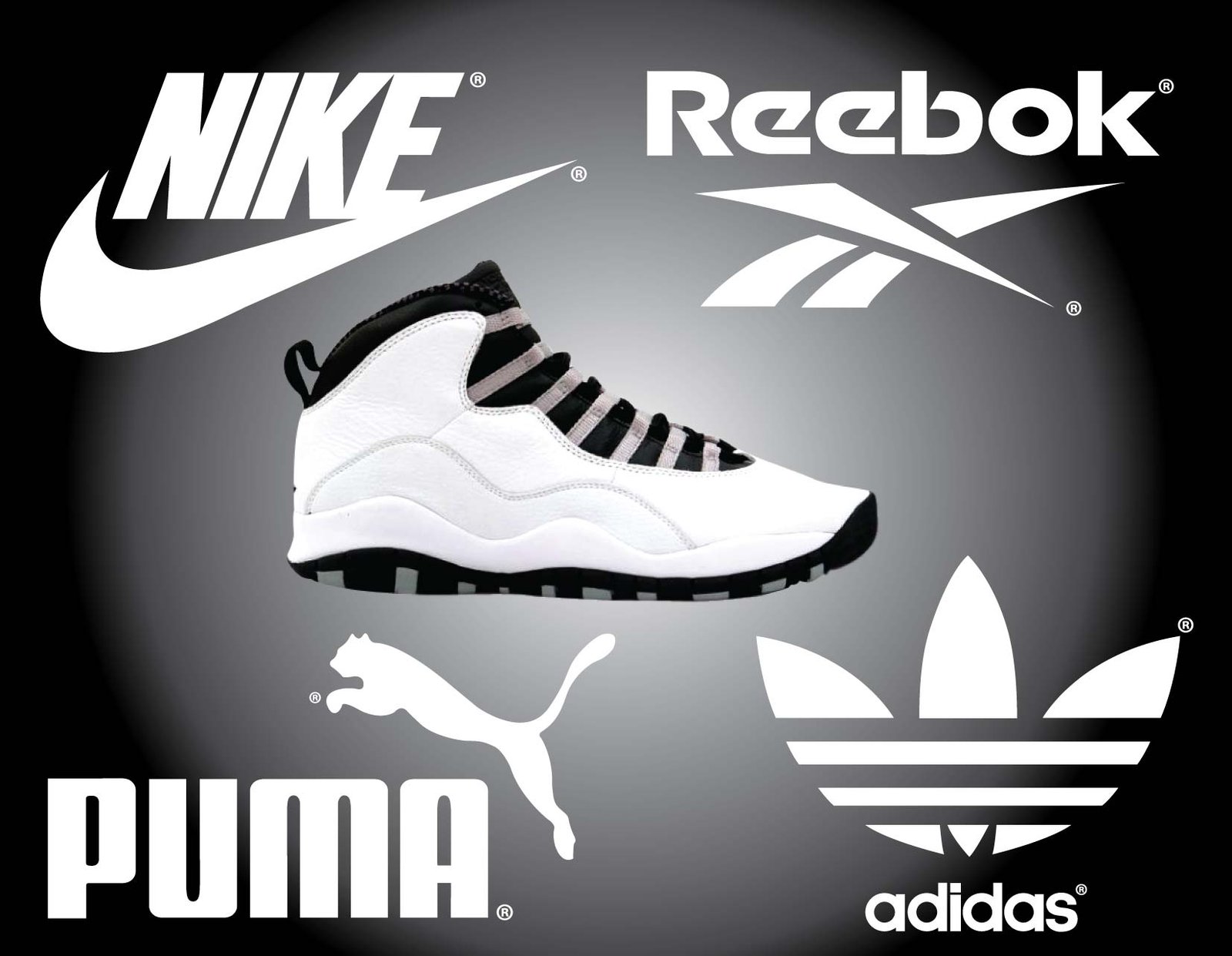 Logos Nike Puma Reebok Adidas By Jhuance