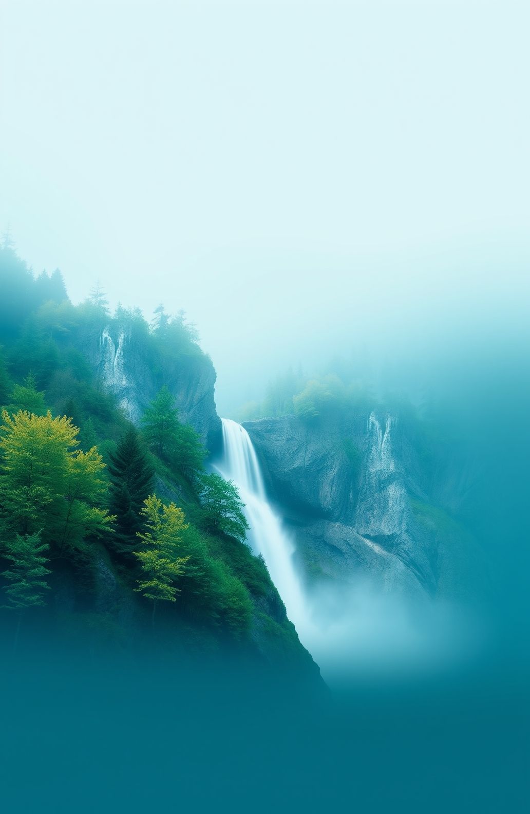 Vertical Dual Monitor Wallpaper