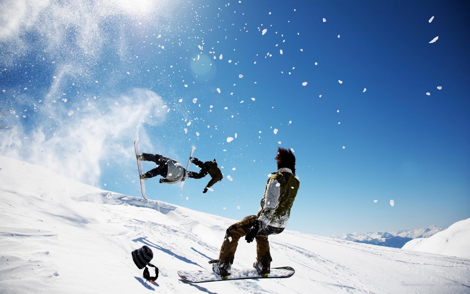 Puter Snowboarding HD Wallpaper Desktop Background