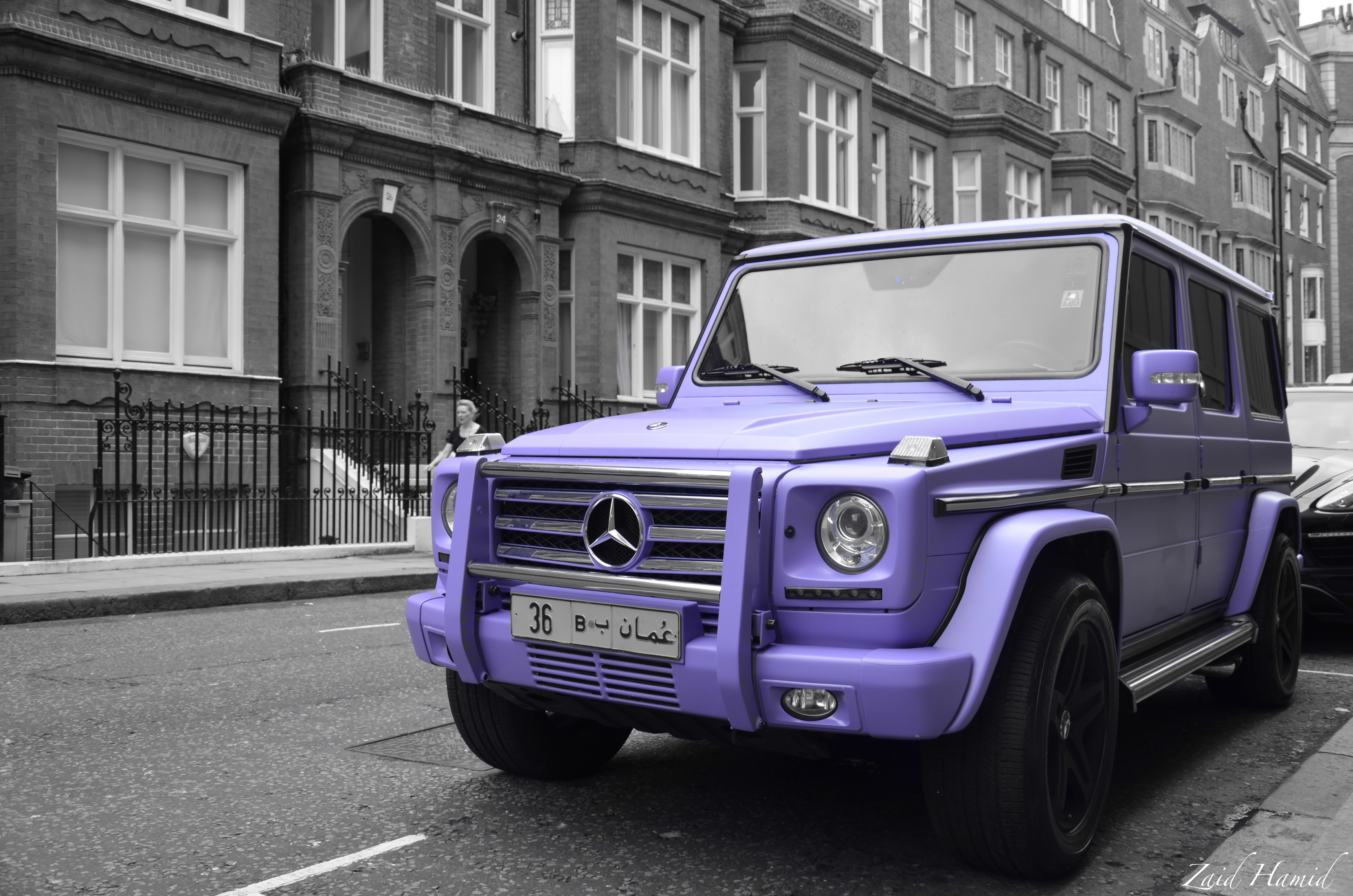 Wallpaper London Black Street Car Road Purple Mercedes