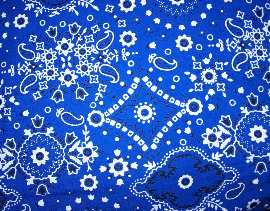 Blue Bandana Wallpaper - WallpaperSafari