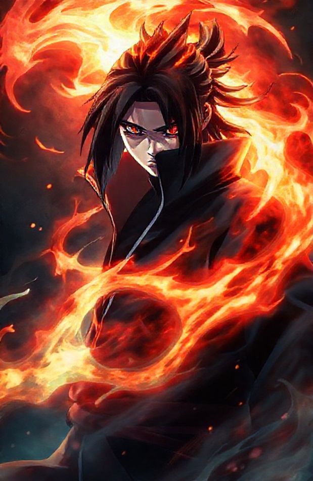 Itachi Amaterasu Wallpaper