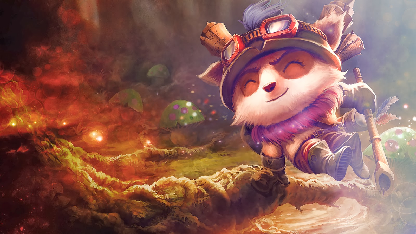  Smiling Forest LoL League of Legends Champion Game HD Wallpaper 15a
