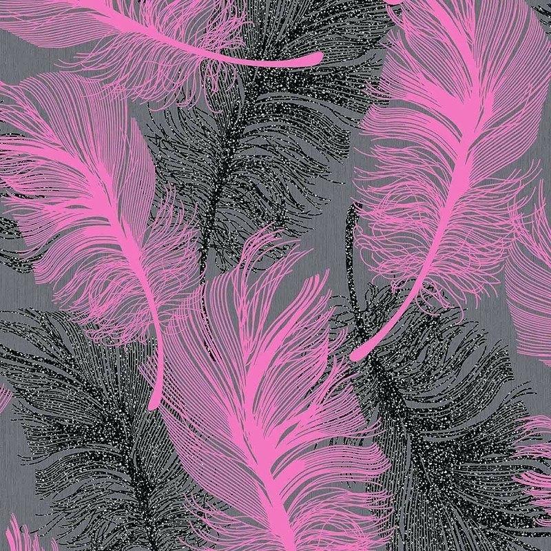 Feather Textured Wallpaper Can Pink Evergreenindustries Co
