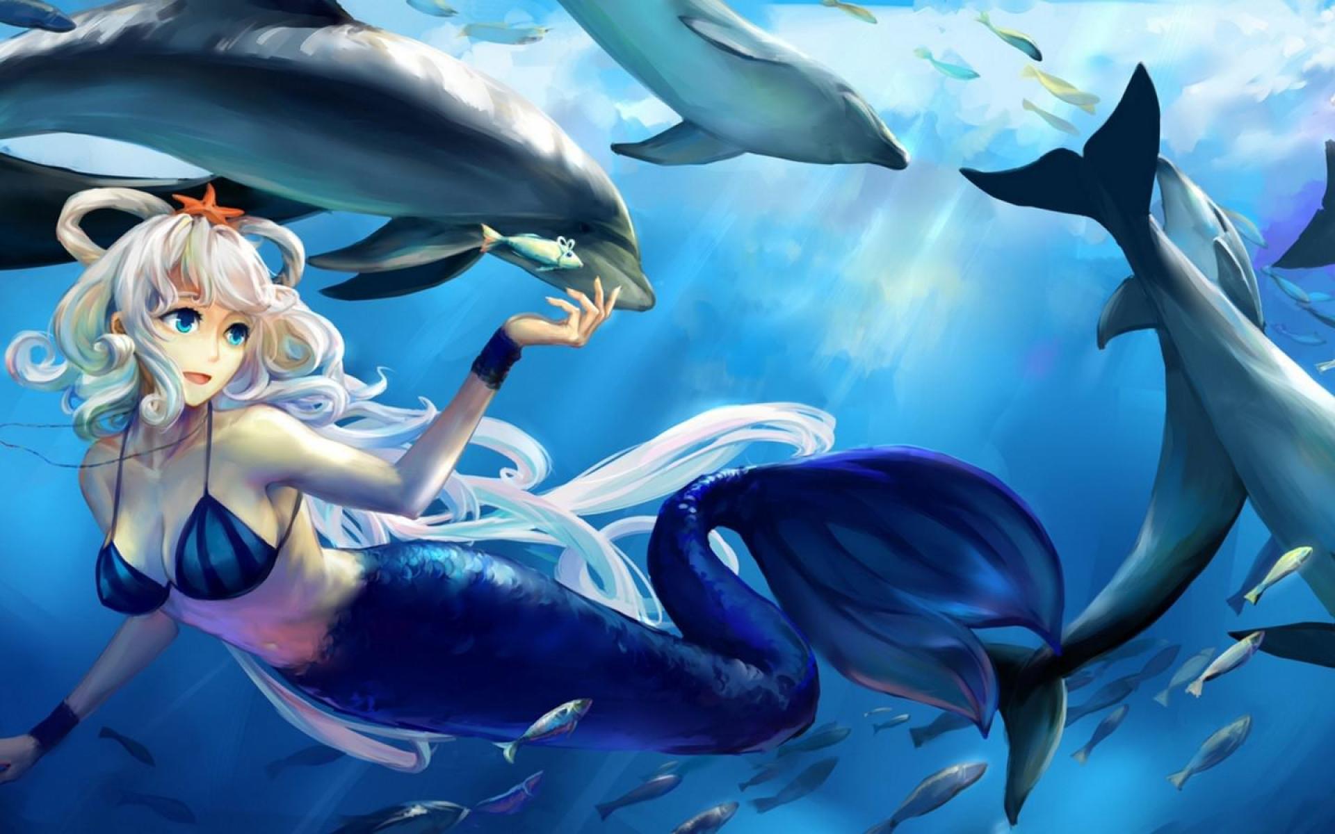 Mermaid Widescreen Wallpaper High Definition