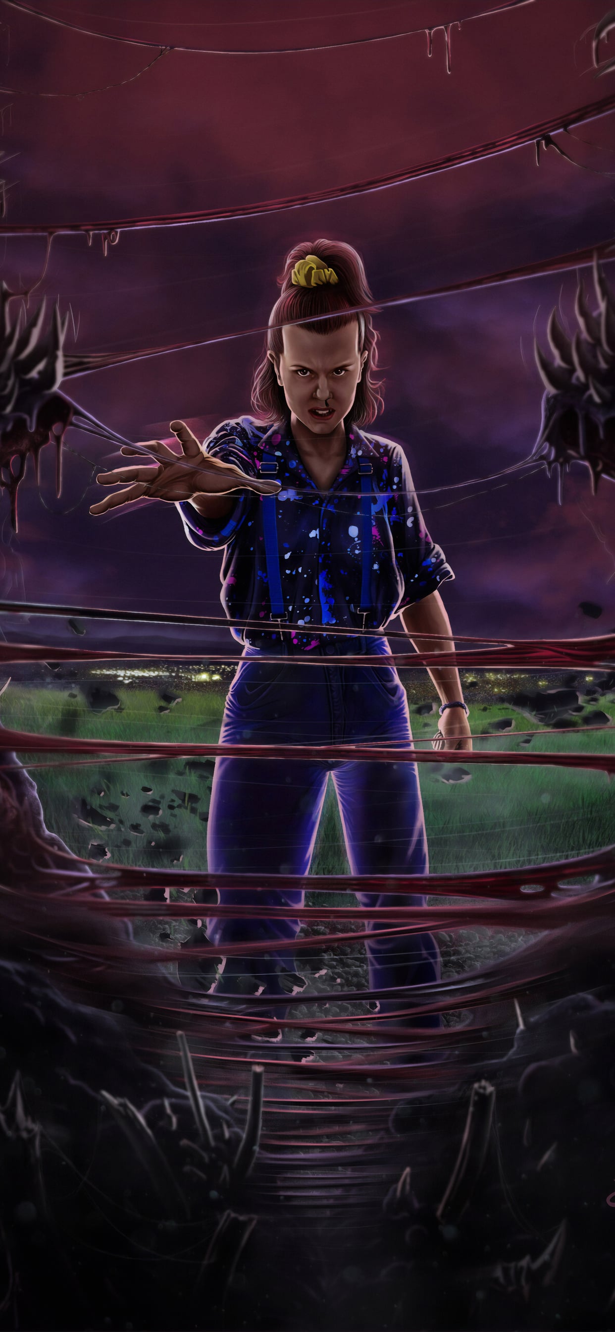 Eleven Stranger Things iPhone Xs Max HD 4k Wallpaper Image