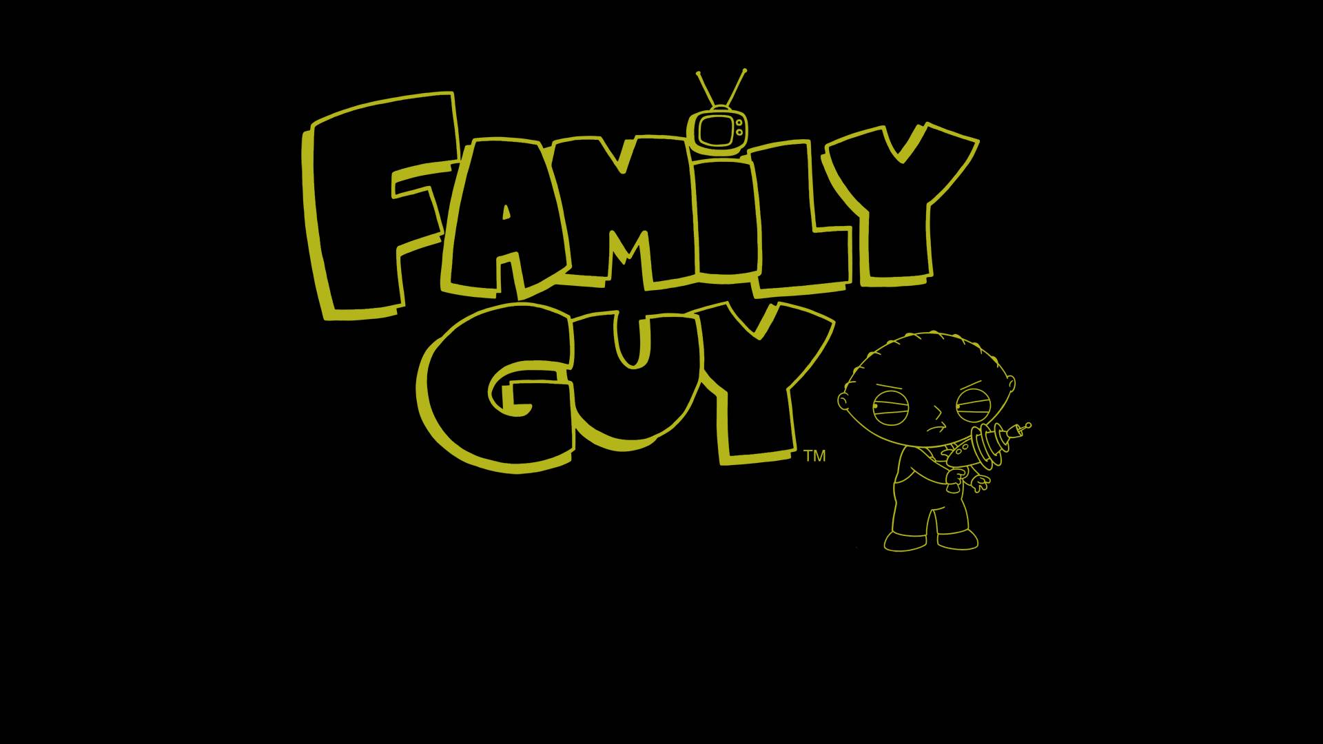 Stewie Wallpaper Black And Yellow With