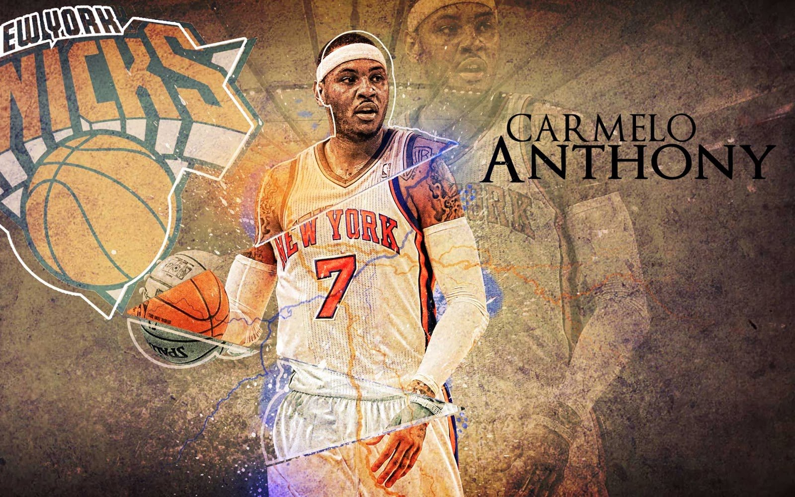 Its All About Basketball Carmelo Anthony New Wallpaper 2014 1600x1000