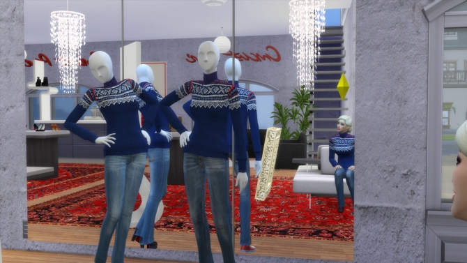 Knitted Marius Sweater By Wallpaper At Mod The Sims
