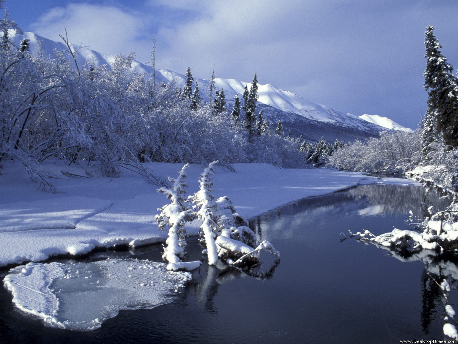 Desktop Wallpaper Natural Background Eagle River Alaska