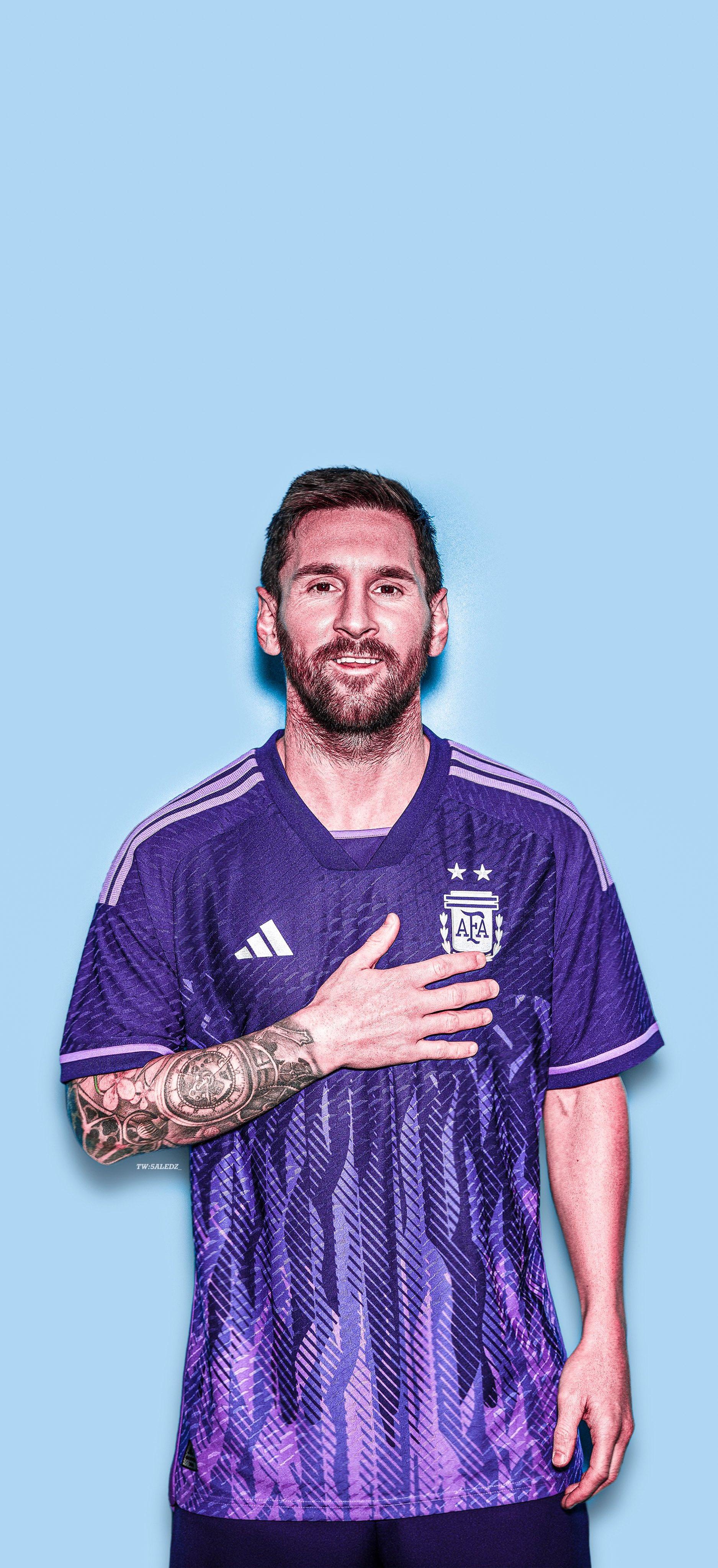 On 4k Lionel Messi Wearing The New Argentina