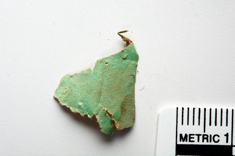 Fragment Of 18th Century Wallpaper Found Under The Floorboards