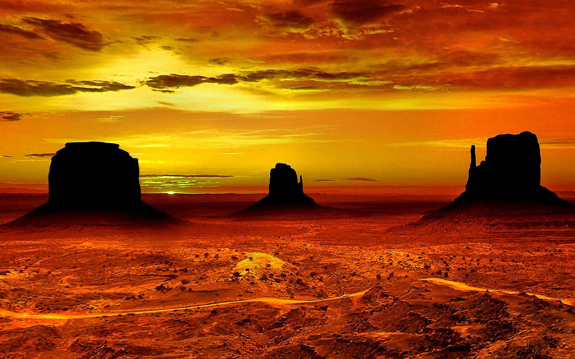 Arizona Desert Desktop Wallpaper