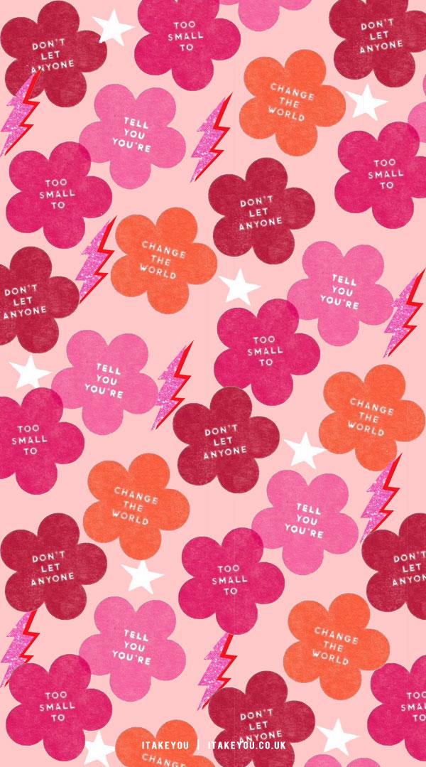 Summer Aesthetic Wallpaper Ideas Pink Flower I Take
