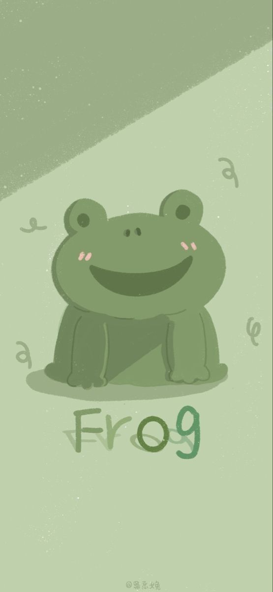 K a k a o Frog wallpaper Cute cartoon wallpapers Cute doodle art